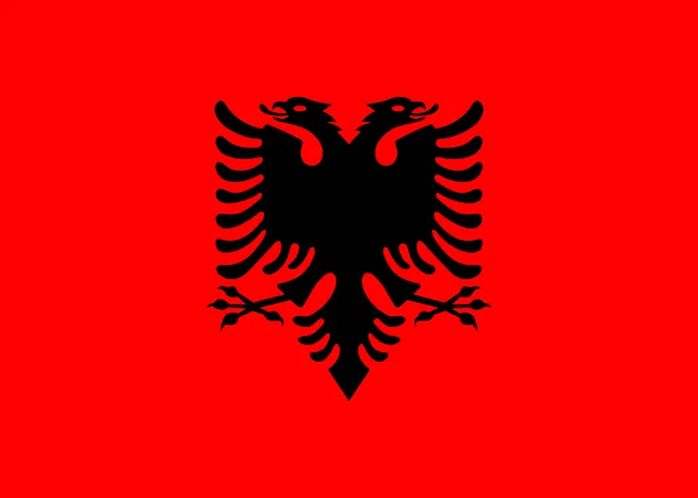 Bandera de Albania