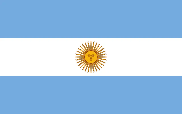 Bandera de Argentina