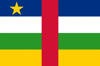 Bandera de República Centroafricana