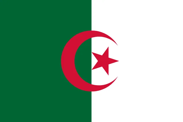 Bandera de Argelia