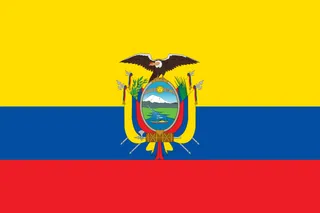 Bandera de Ecuador
