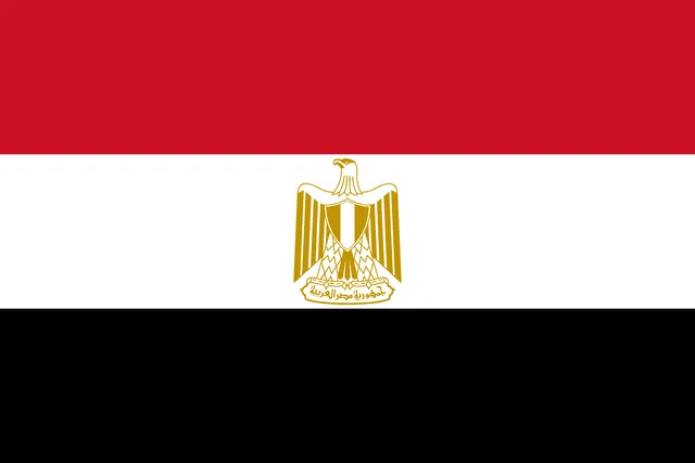 Bandera de Egipto