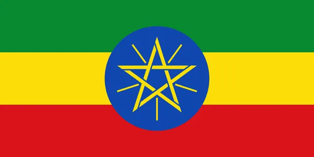 Bandera de Etiopía