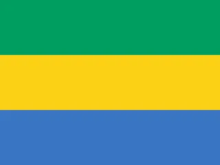 Bandera de Gabón