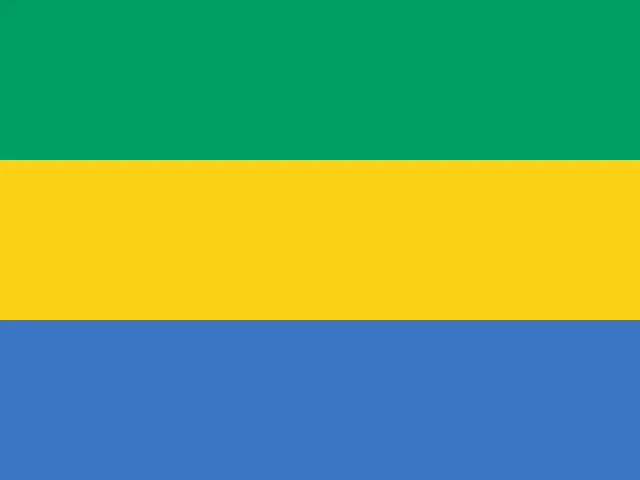 Bandera de Gabón