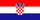 Bandera de Croacia