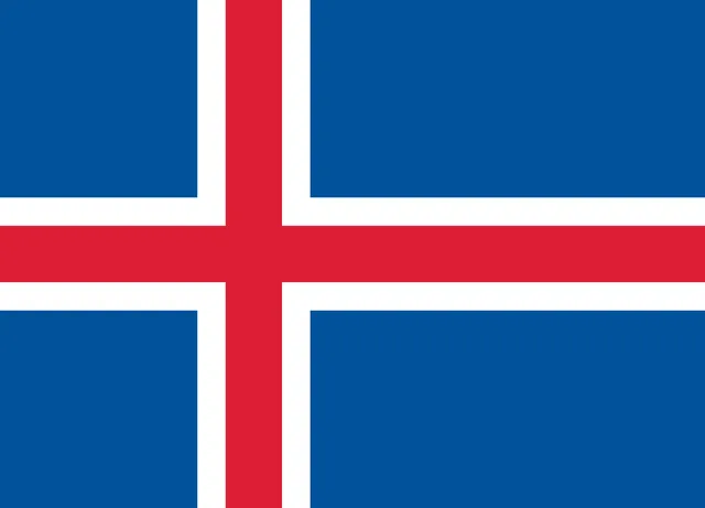 Bandera de Islandia