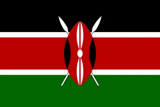 Bandera de Kenia