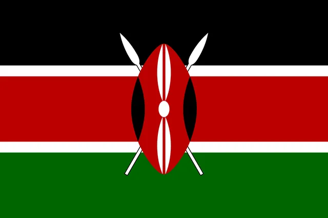 Bandera de Kenia