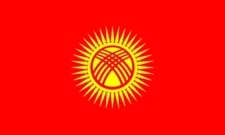 Bandera de Kirguistán