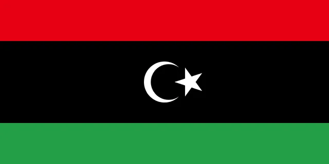 Bandera de Libia