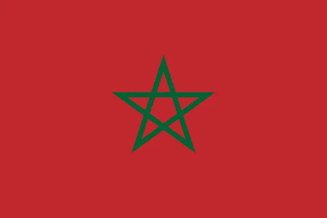 Bandera de Marruecos