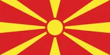 Bandera de Macedonia del Norte