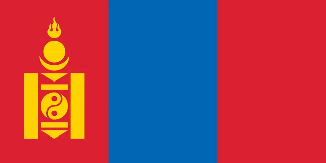 Bandera de Mongolia