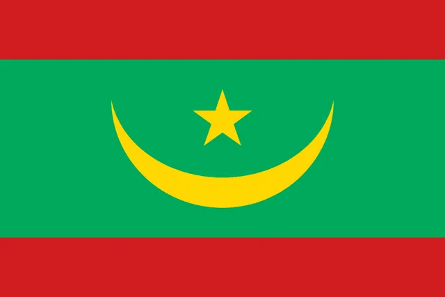 Bandera de Mauritania