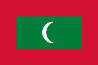 Bandera de Maldivas