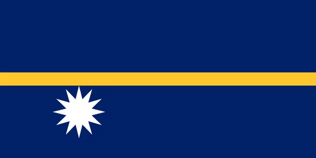 Bandera de Nauru