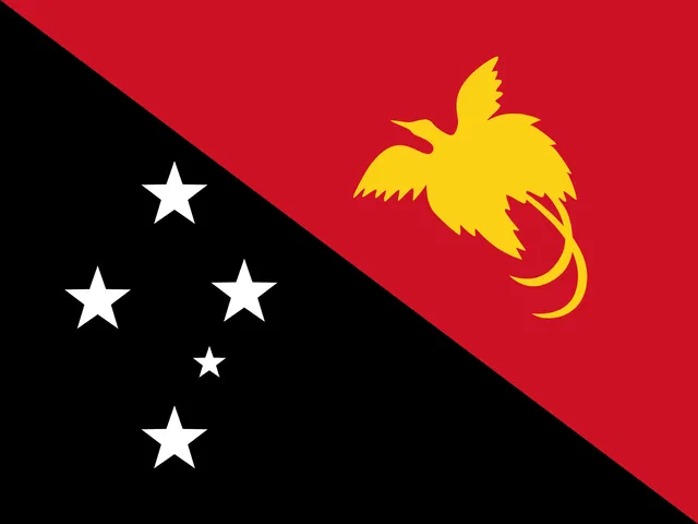 Bandera de Papua Nueva Guinea