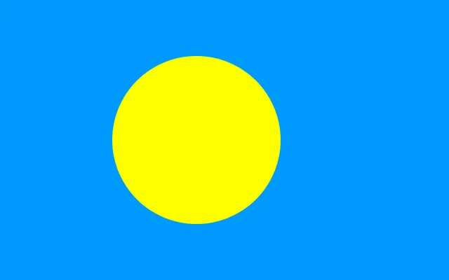 Bandera de Palaos