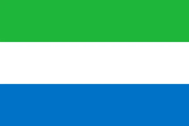 Bandera de Sierra Leona