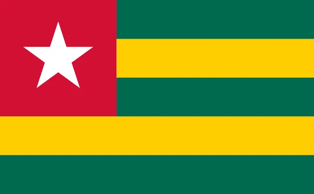 Bandera de Togo