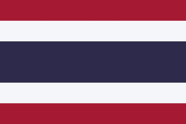 Bandera de Tailandia