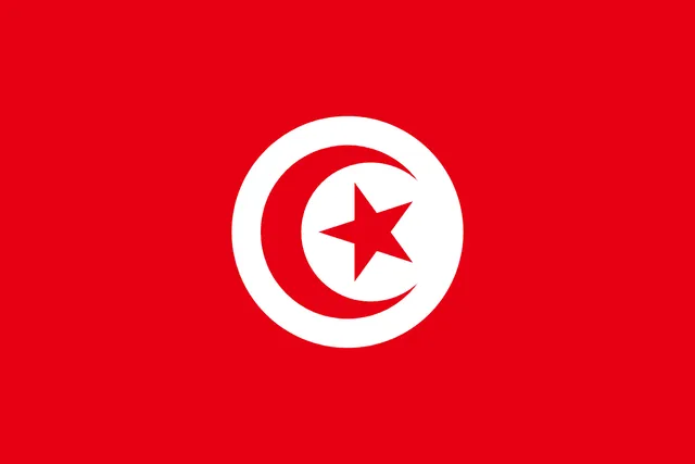 Bandera de Túnez
