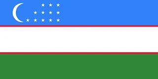 Bandera de Uzbekistán