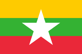 Bandera de Myanmar (Birmania)