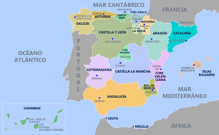 Mapa de España: Guía Completa de Geografía, Turismo y Cultura